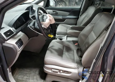 2014 Honda Odyssey Exl из США, поврежденный, VIN 5FNRL5H66EB008519